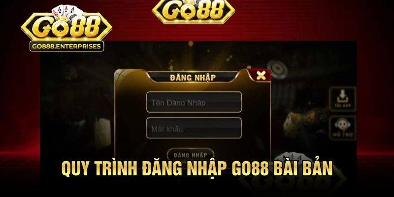 Quy trình đăng nhập GO88 bài bản cho hội viên